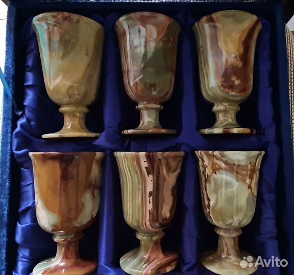 Бокалы из оникса