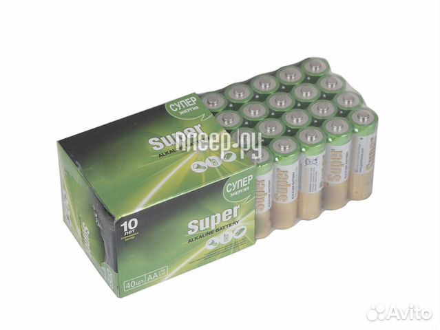 AA - GP Super Alkaline 15A-2crvs40 40 штук