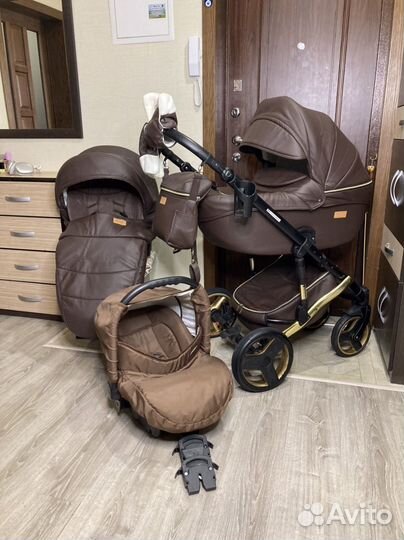 Детская коляска 3в1 Adamex Cortina