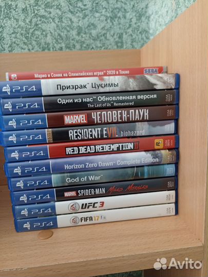 Игры PS4 в отличном состоянии