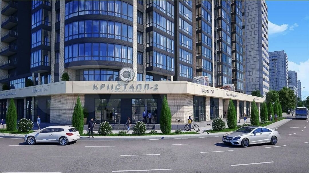 1-к. квартира, 40,5 м², 3/24 эт.