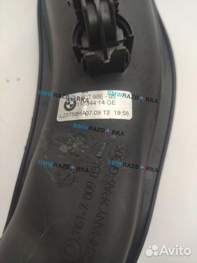 Патрубок интеркулера левый BMW X5 E70 рест. 2013