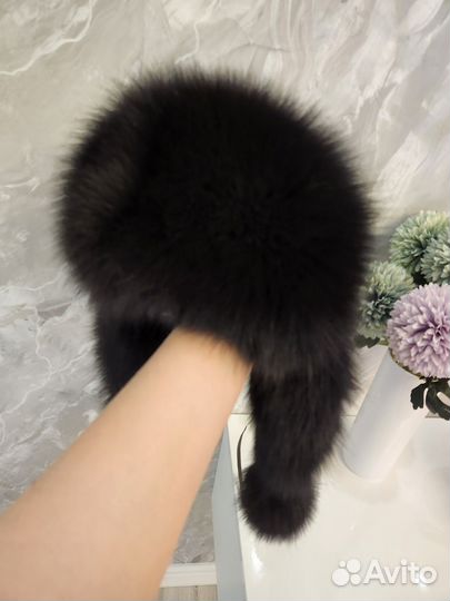 Шапка норковая женская