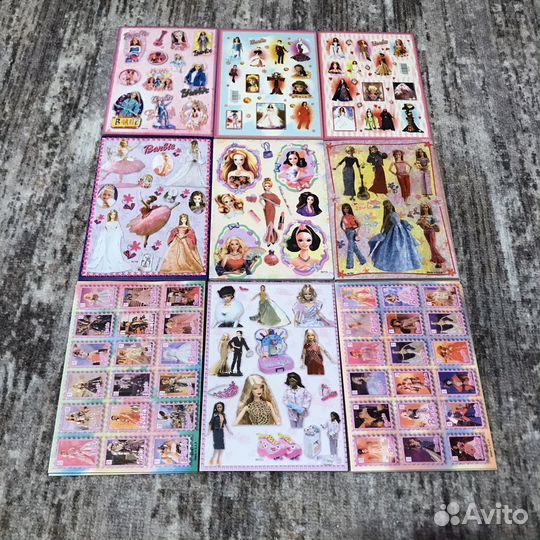 Наклейки Барби Barbie