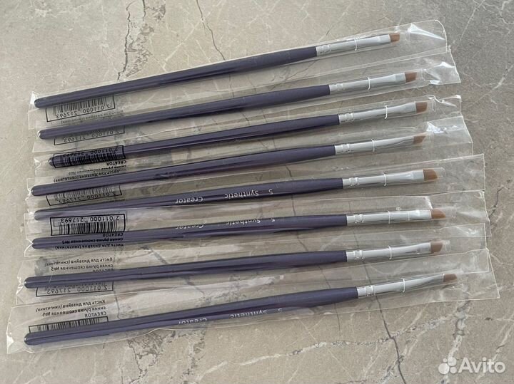 Кисти синтетик 5 новые