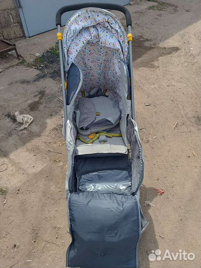 Коляска санки трансформер