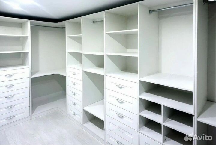Гардеробная на заказ по вашим размерам