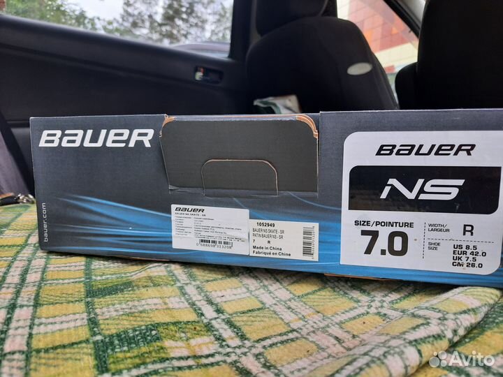 Хоккейные коньки bauer 42 размер