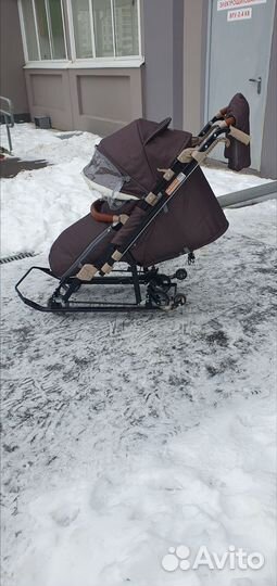 Коляска санки