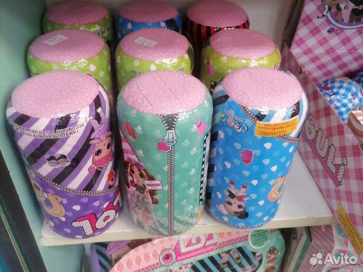 Стандартные капсулы с куклами