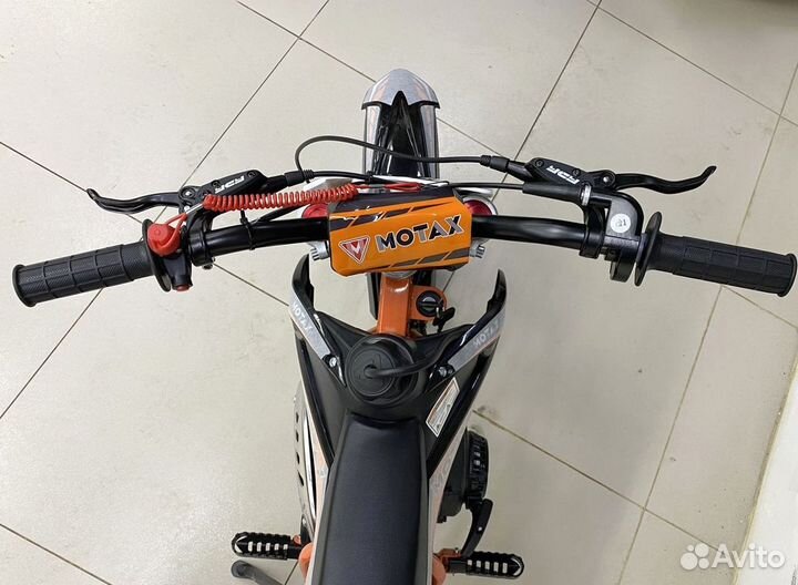 Детский мотоцикл миникросс Motax 60 (еs) оранжевый