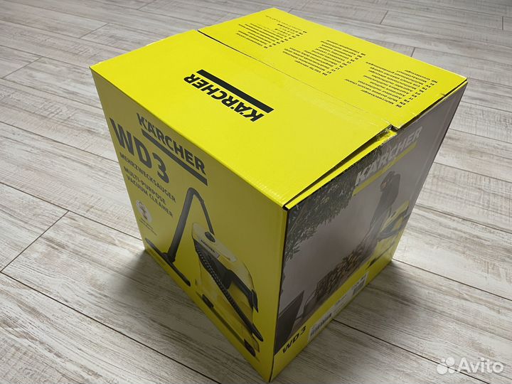 Пылесос Karcher wd3