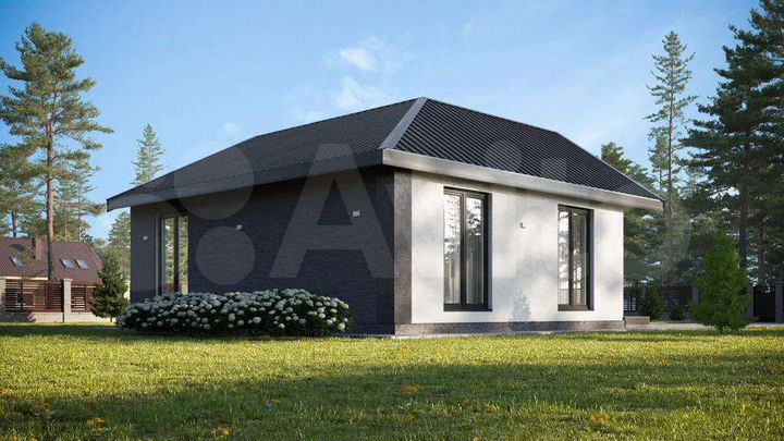 Дом 78 м² на участке 4,5 сот.