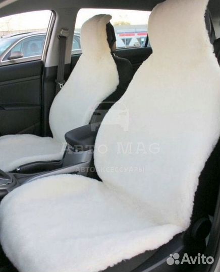 Меховые накидки натуральная овечья шерсть