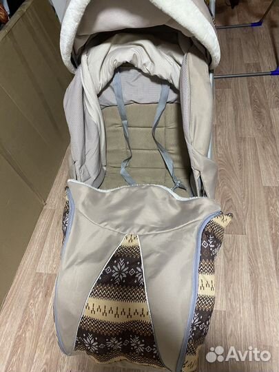 Детские санки коляска