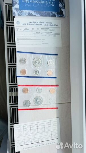 Годовой набор монет США