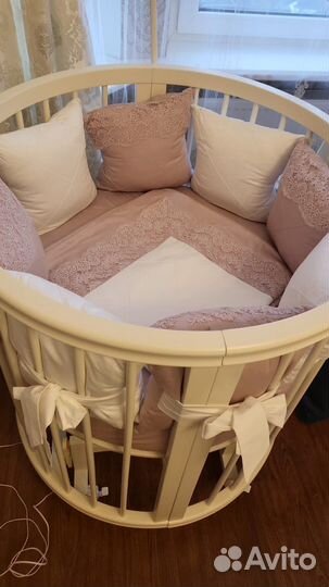 Бортики для детской кроватки