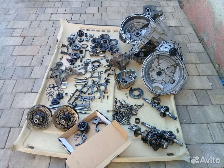 Кпп Chery Amulet A15 по частям