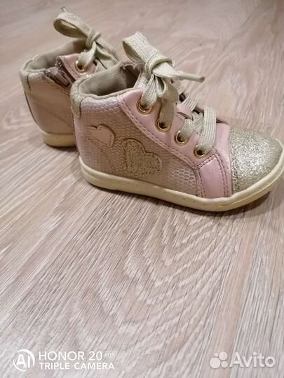 Ботиночки для девочки 21 размер