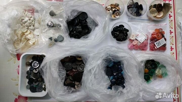 Пуговицы СССР и 90-х