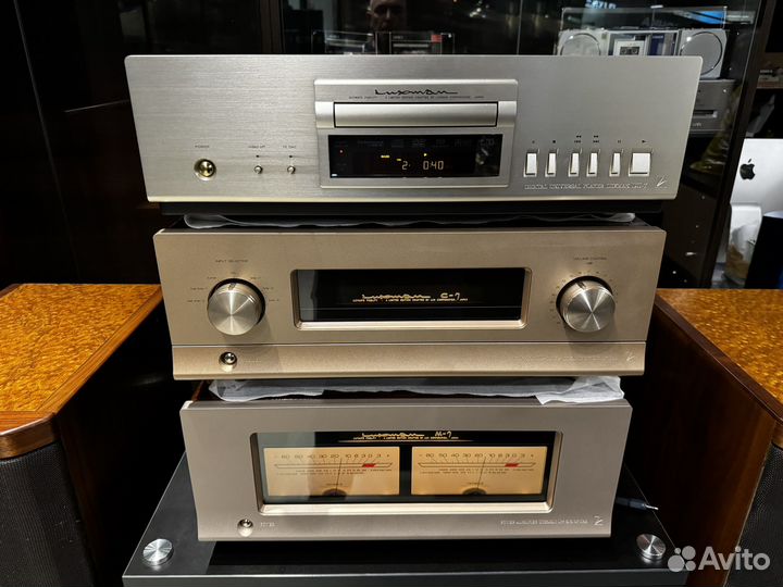 Золотой винтаж. luxman DU7/C7 /M7 TOP