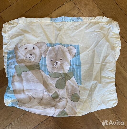 Бортики и балдахин для детской кроватки