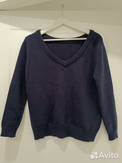 Вязаный костюм из кашемира и шерсти