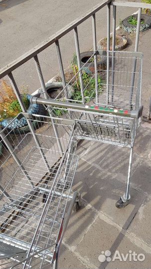 Телега из супермаркета,тележка