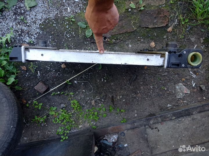 Радиатор охлаждения на bmw 3 e46