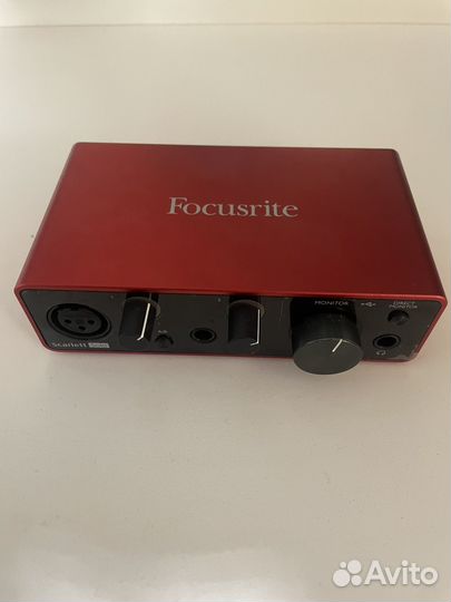 Звуковая карта focusrite scarlett solo 3rd gen