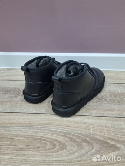 Ботинки ugg мужские Ugg Neumel Leather Black