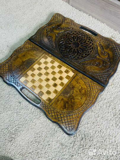 Нарды резные ручной работы