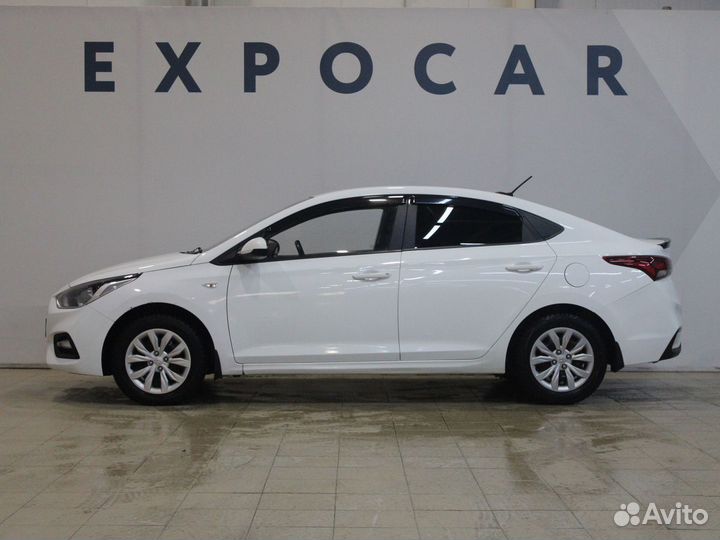 Hyundai Solaris 1.4 МТ, 2018, 122 000 км