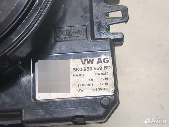 Шлейф руля Audi Q3, 2016