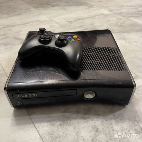 Xbox 360 slim 250gb прошитый+49 игр