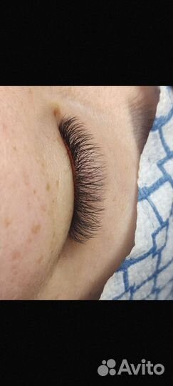 Наращивание ресниц на дому