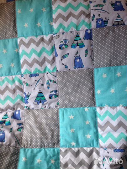 Новое лоскутное одеяло ручной работы