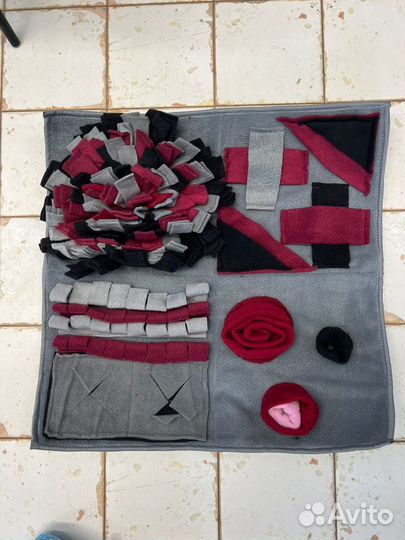 Нюхательный коврик, игровой для собак 50*50 см