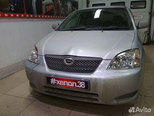 Toyota Corolla Ranx полировка фар