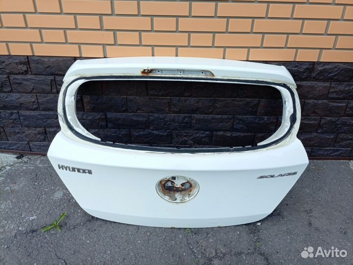 Крышка багажника Хендай Солярис Оригинал