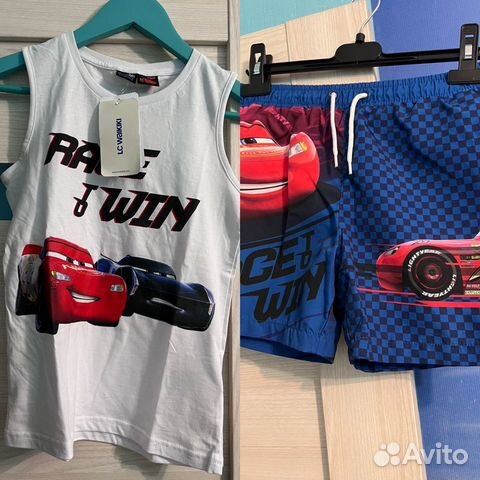 Летний костюм для мальчика 128-134 рост