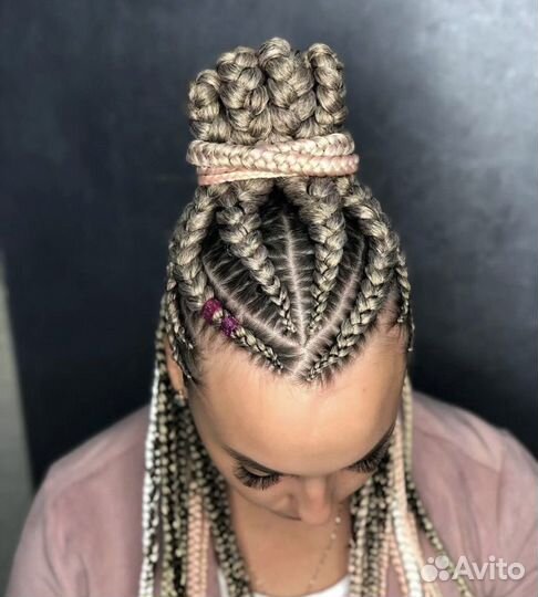 Афрокосы,афрохвост,водопад,де косы,брейды,се косы