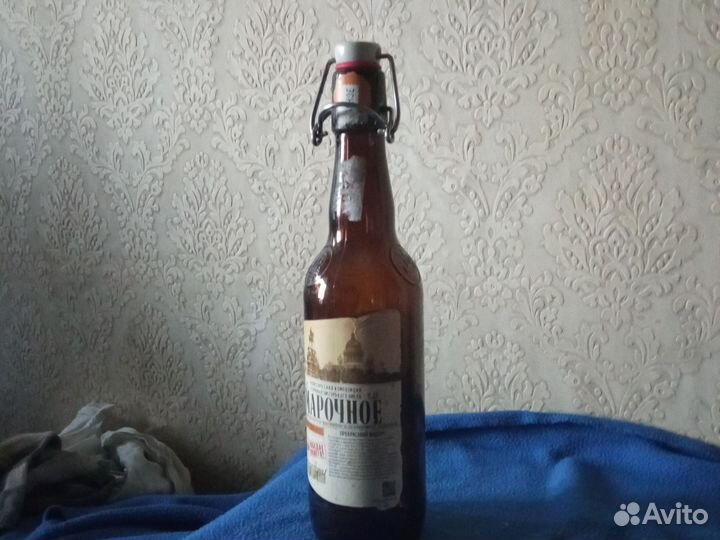 Бутылка 0.5 л с бюгельной пробкой