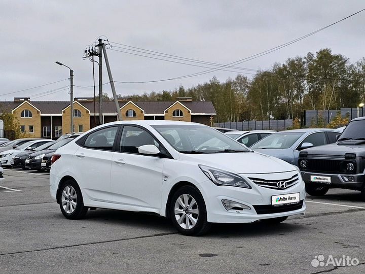 Hyundai Solaris 1.6 МТ, 2016, 197 000 км