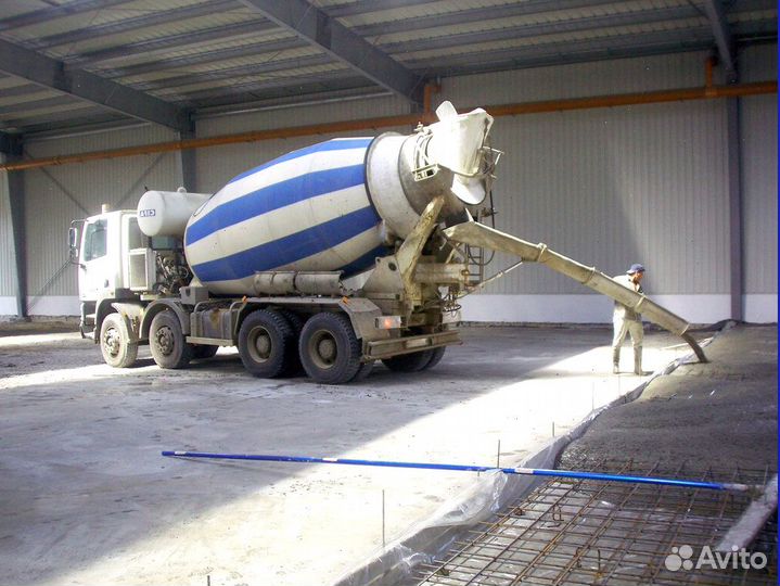 Раствор, бетон строительный