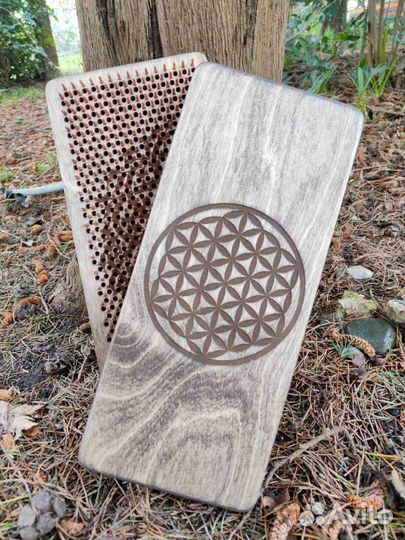 Доска садху медная с медными гвоздями