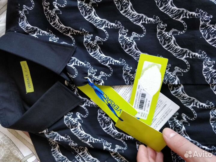 Versace рубашка size 42