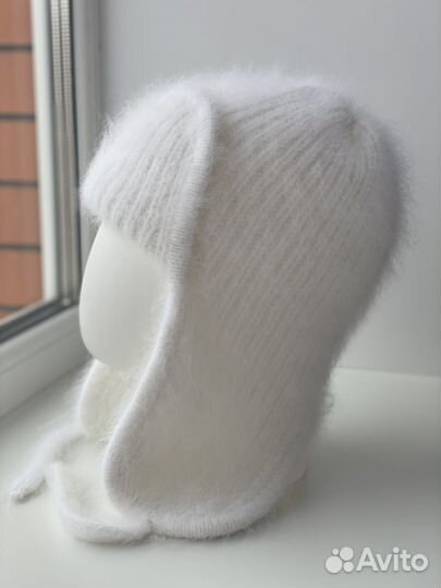 Шапка ушанка женская