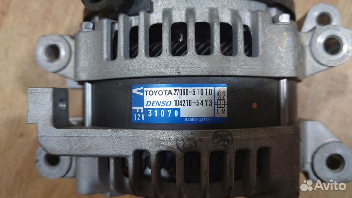 Б/У Б/У Генератор TLC200 toyota Land Cruiser 200