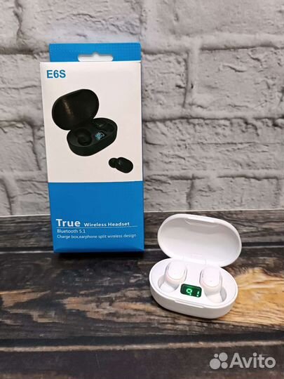 Новые беспроводные Bluetooth наушники TWS E6s